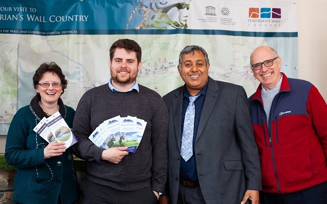 The TVCRP Team with the DfT’s Community Rail Team Leader Kulvinder Bassi